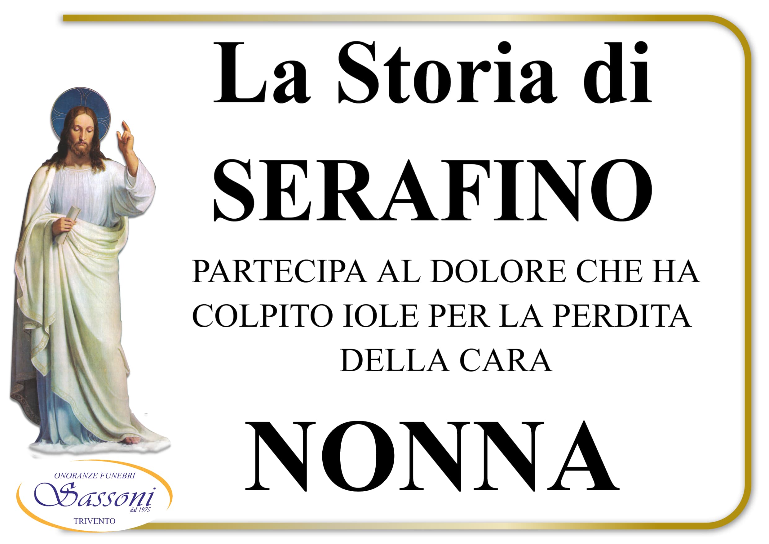 LA STOIRA DI SRAFINO